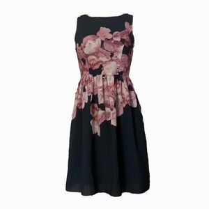 floral Adrianna Papell dress